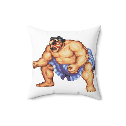 Street Fighter Edmond Spun Polyester Square Pillow 