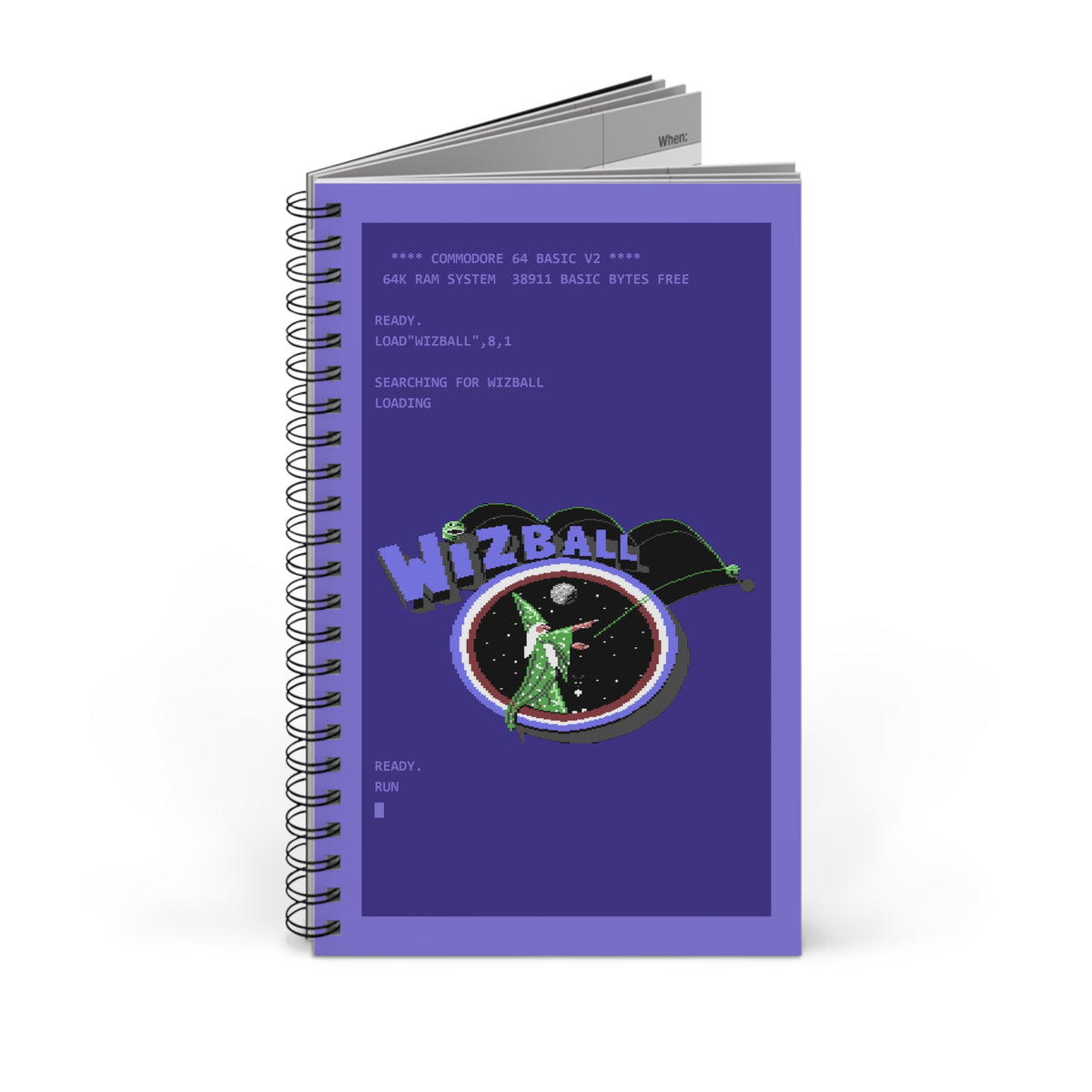 Wizball - Notitieboek Printify