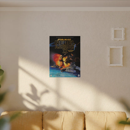 Star Wars: Rebel Assault II - The Hidden Empire - Canvas Printify