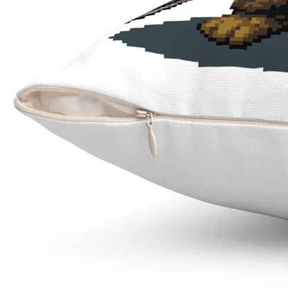 Orc Spun Polyester Square Pillow 