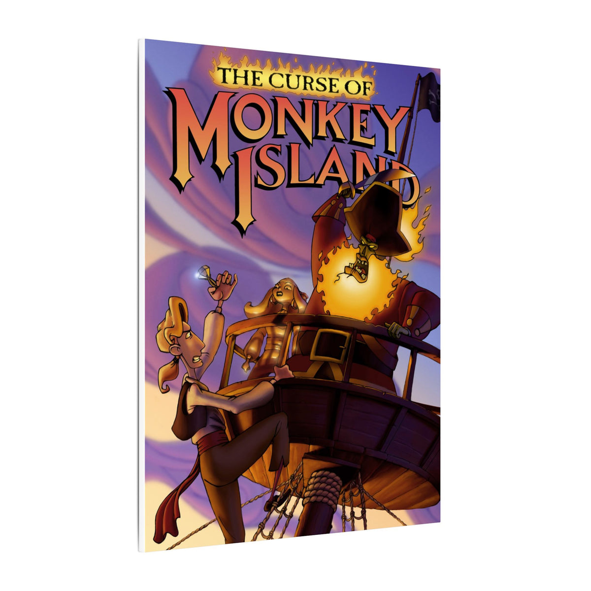 The Curse of Monkey Island - Canvas Printify