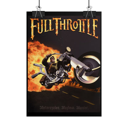 Full Throttle Rolled Posters Printify