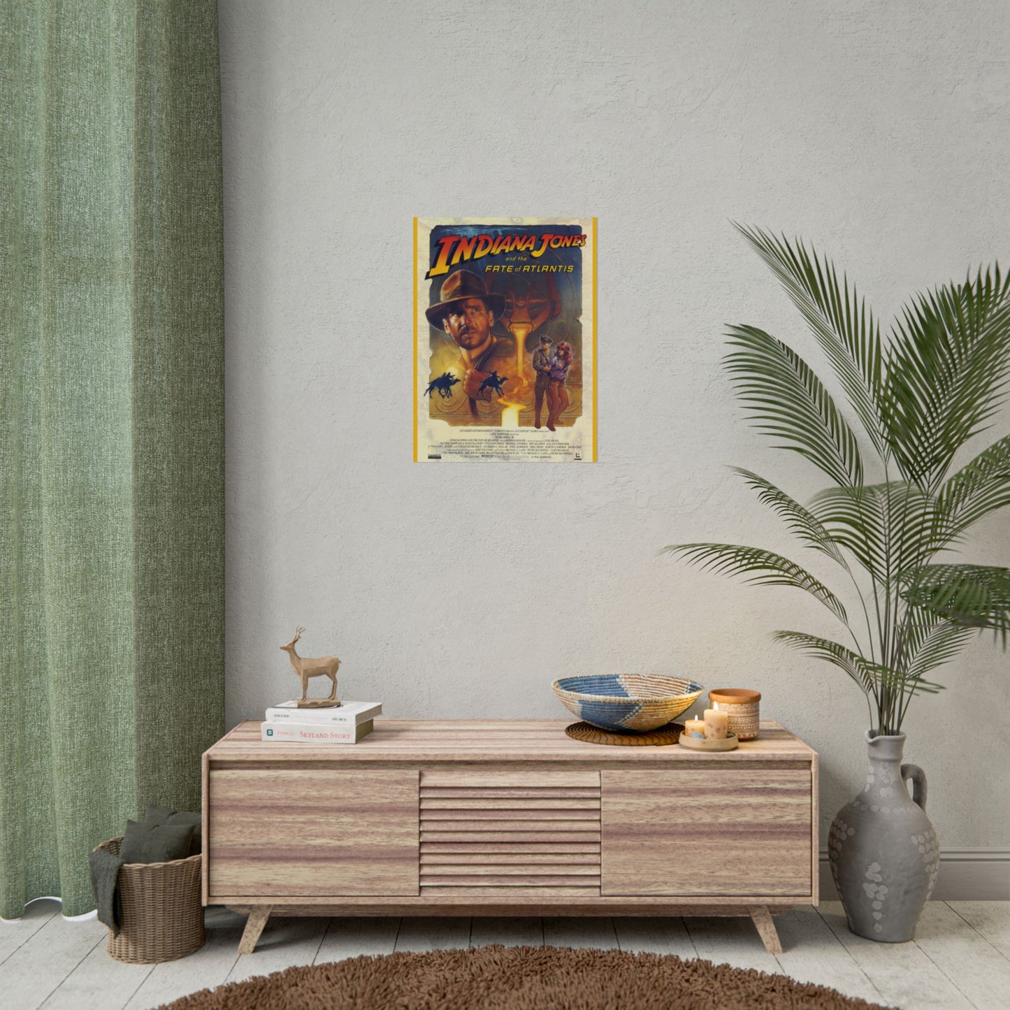 Indiana Jones Faith of Atlantis Rolled Poster