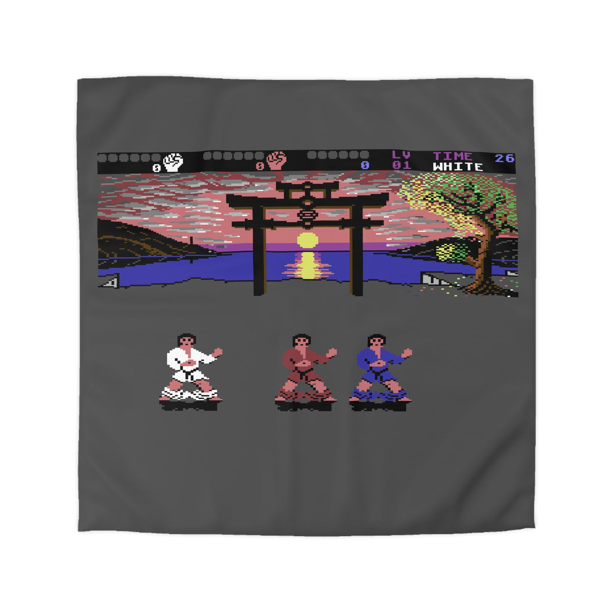 International Karate+ - Dekbedovertrek Printify