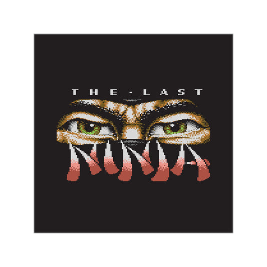 The Last Ninja - Sticker Printify