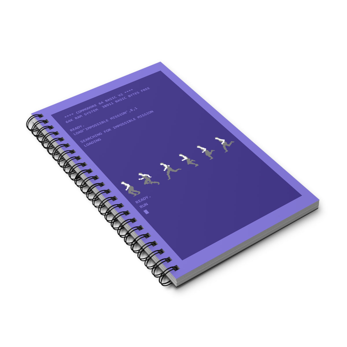 Impossible Mission Runner - Notitieboek Printify