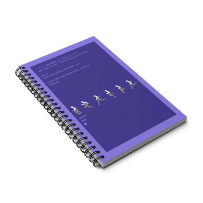 Impossible Mission Runner - Notitieboek Printify