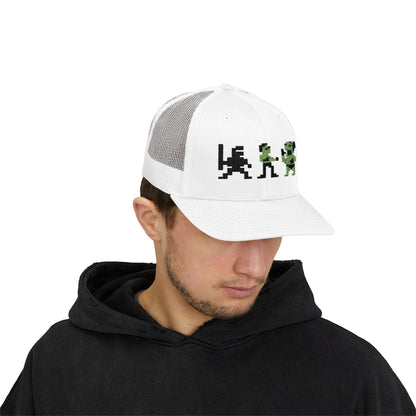 Bruce Lee Characters - Snapback Truckerpet Printify