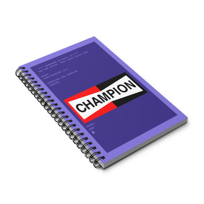 Champion - Notitieboek Printify