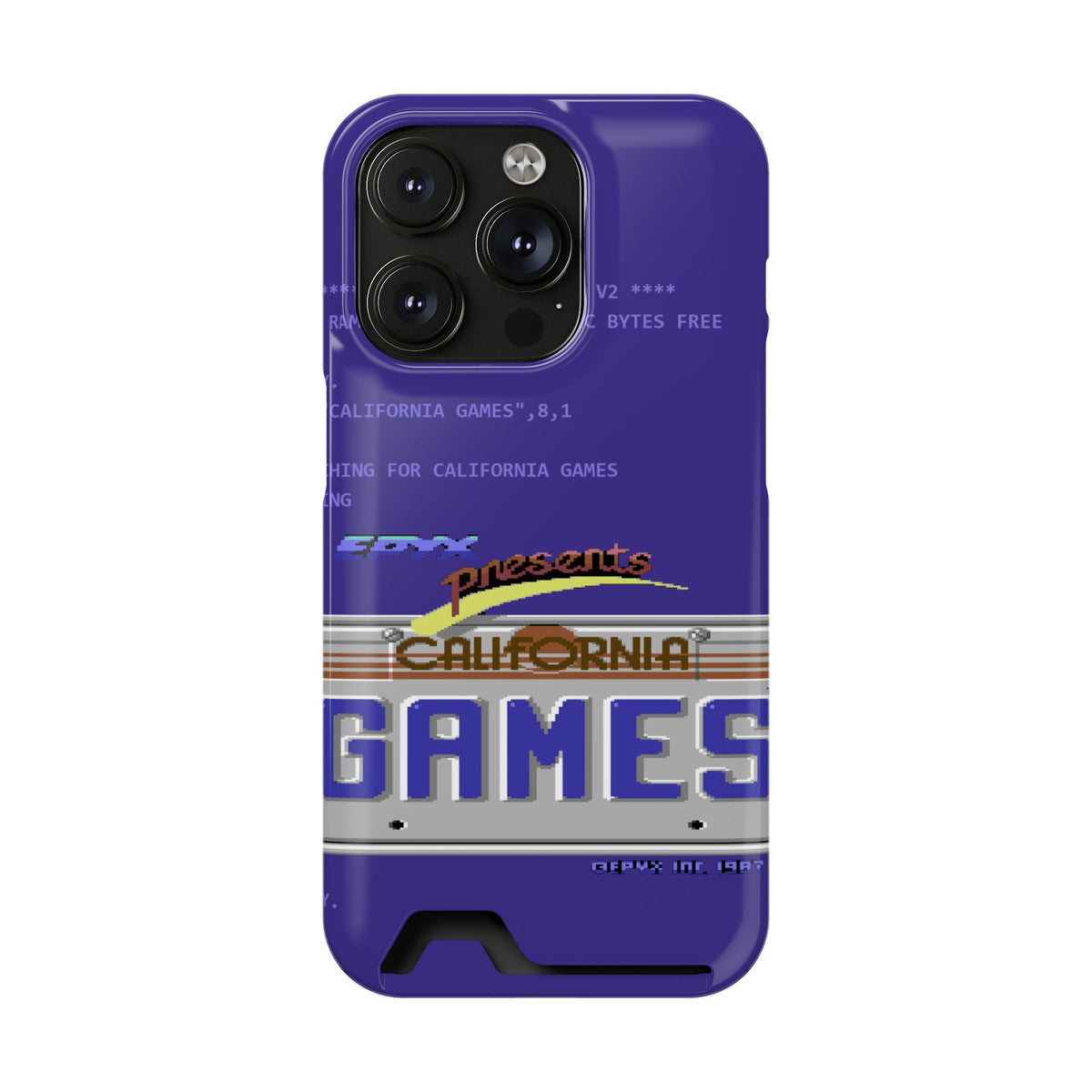 California Games - Telefoonhoesje Printify