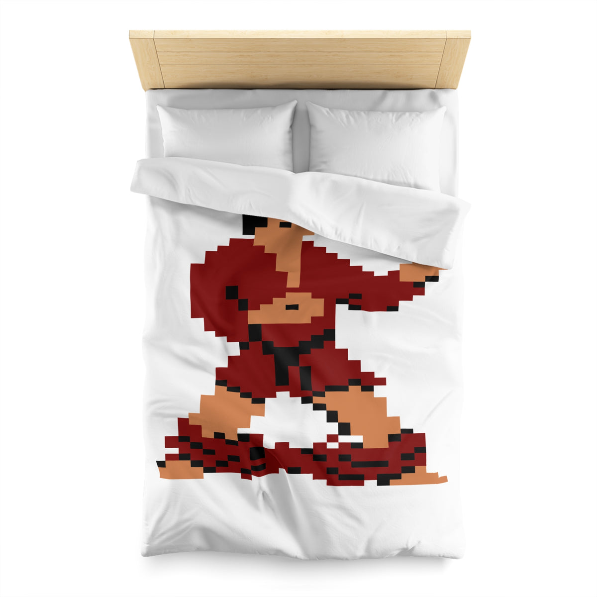 International Karate Pants Drop - Dekbedovertrek Printify