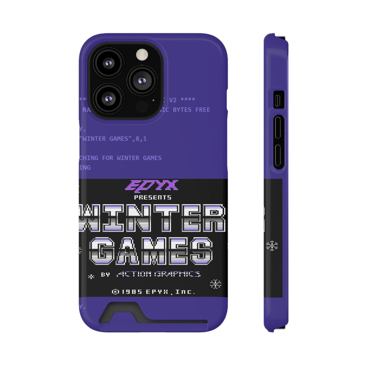 Winter Games - Telefoonhoesje Printify