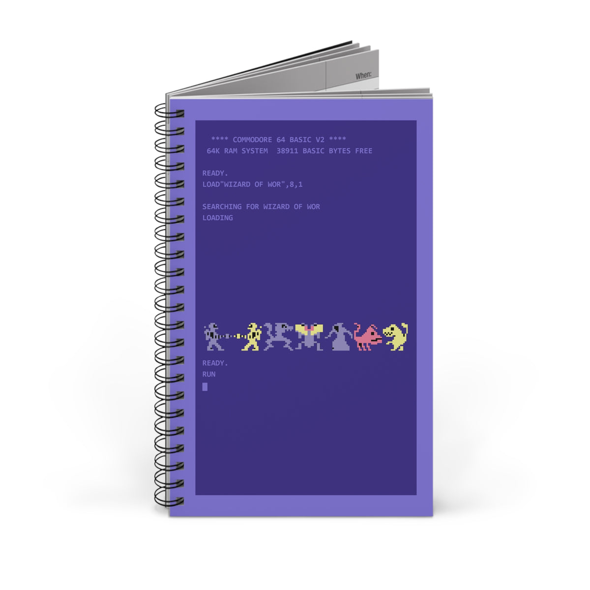 Wizard of Wor - Notitieboek Printify