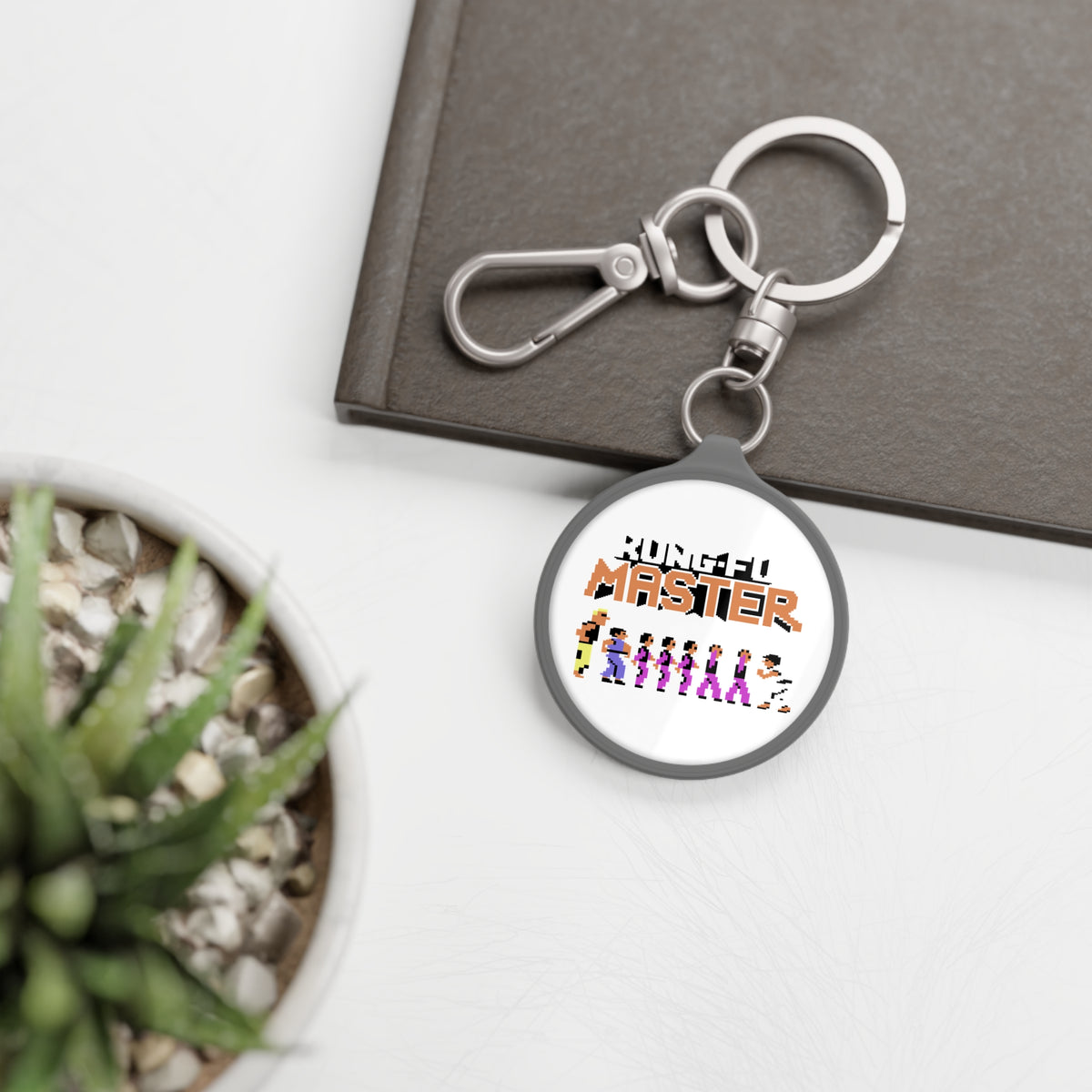 Kung-Fu Master - Sleutelhanger Printify