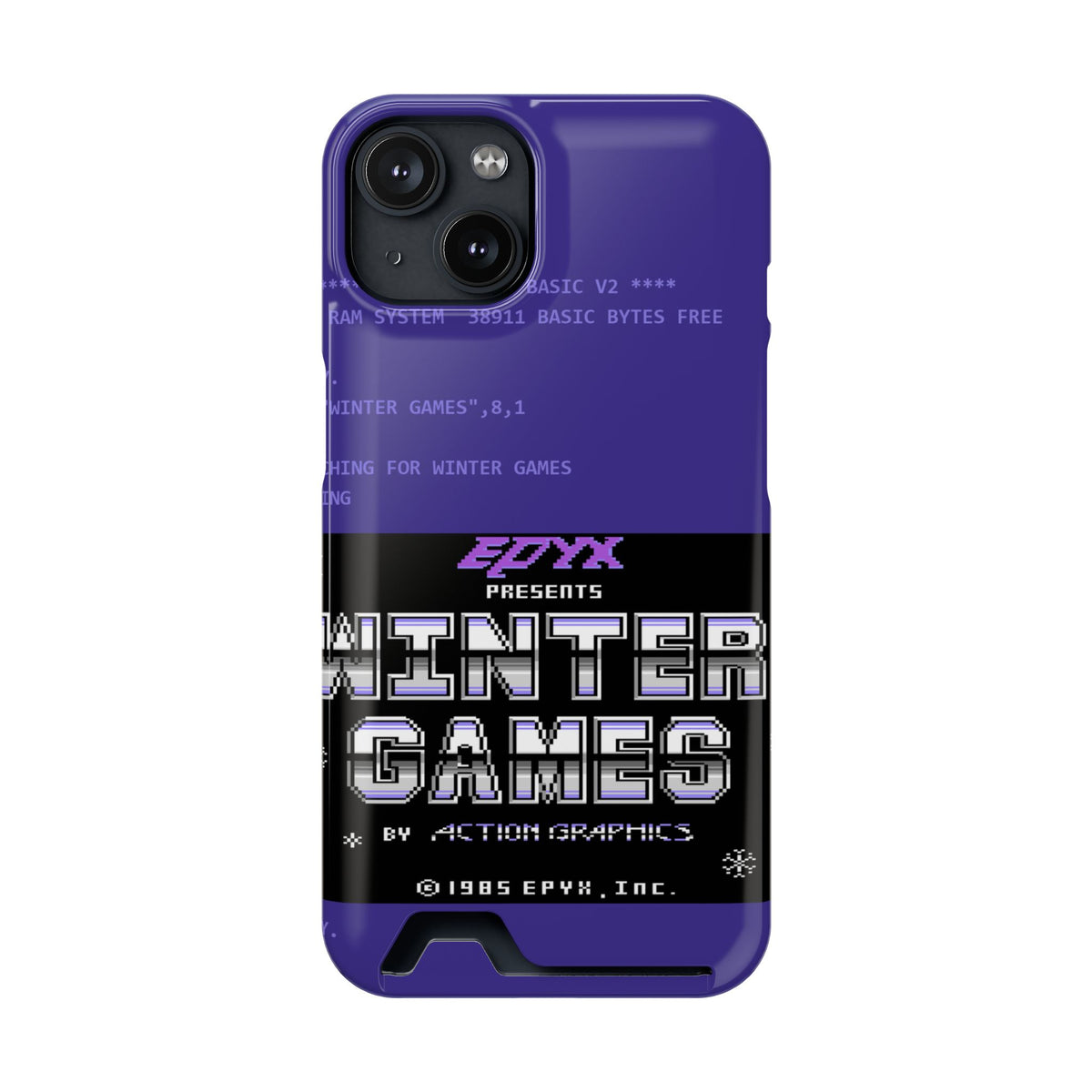 Winter Games - Telefoonhoesje Printify