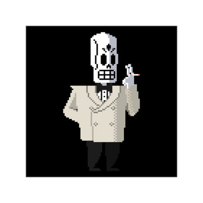 Grim Fandango - Sticker Printify