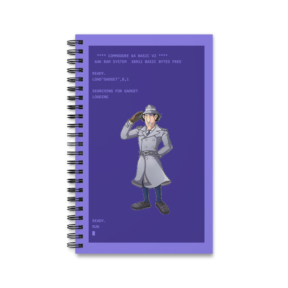 Inspector Gadget - Notitieboek Printify