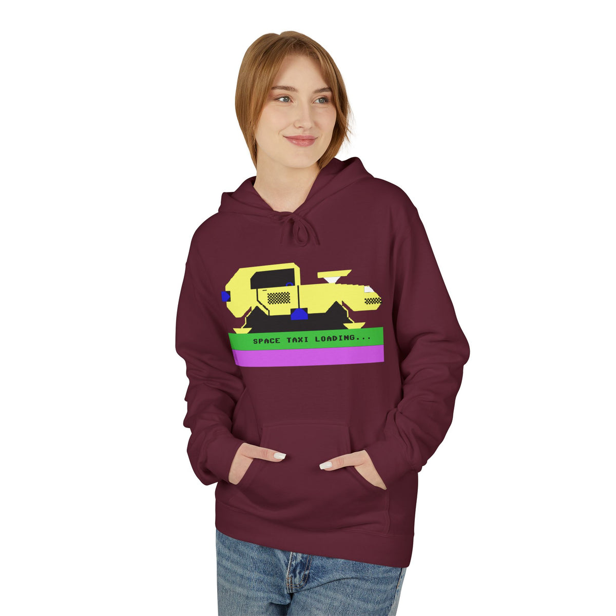 Space Taxi - Hoodie Printify