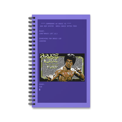 Bruce Lee: Return of Fury - Notitieboek Printify
