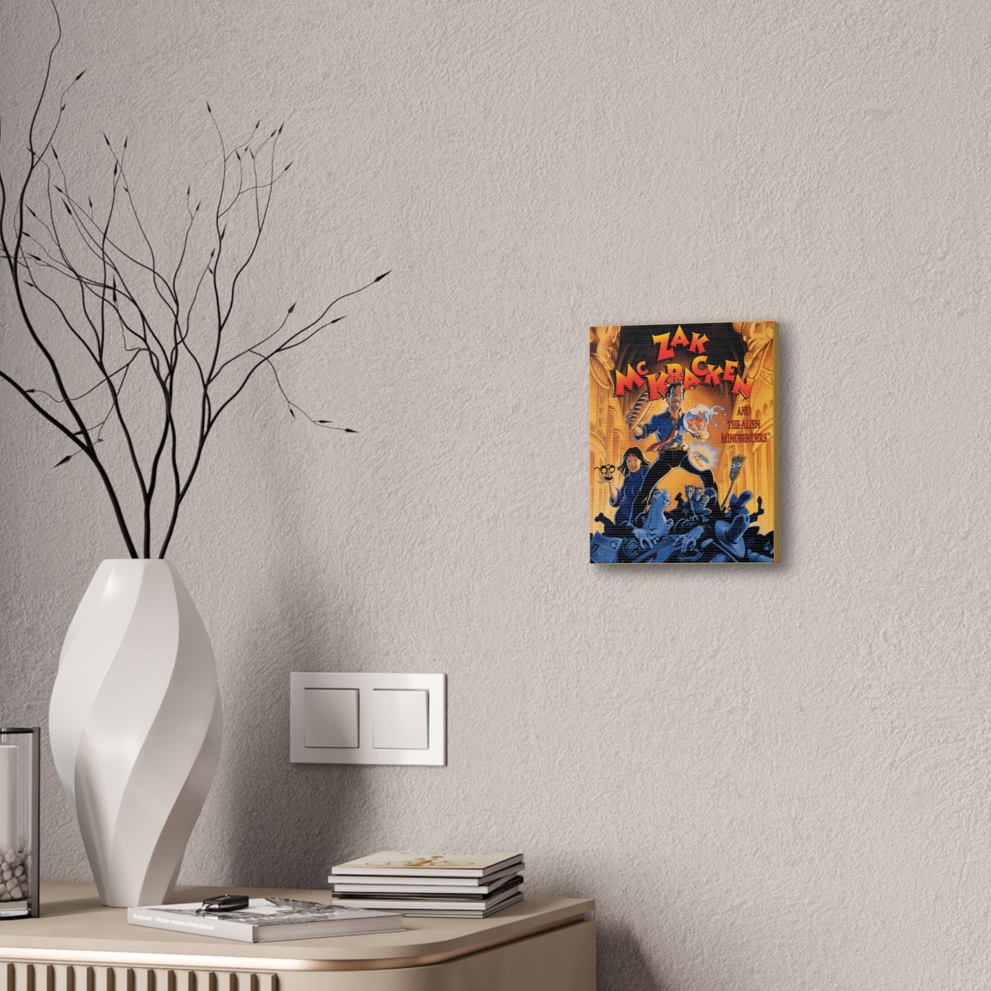 Zak McKracken Poster Canvas