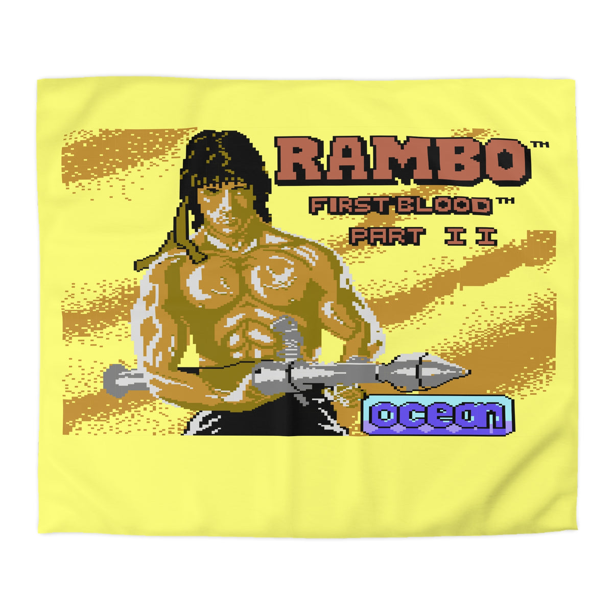 Rambo: First Blood Part II - Dekbedovertrek Printify
