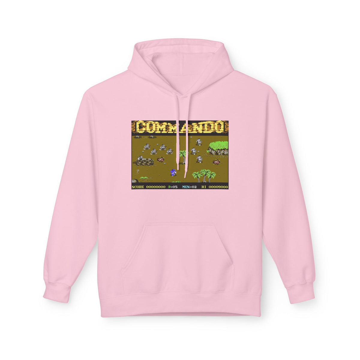 Commando - Hoodie Printify