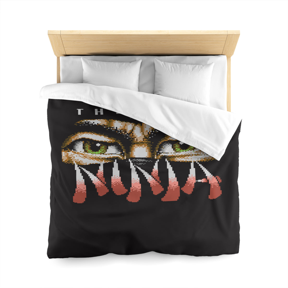 The Last Ninja Logo - Dekbedovertrek Printify