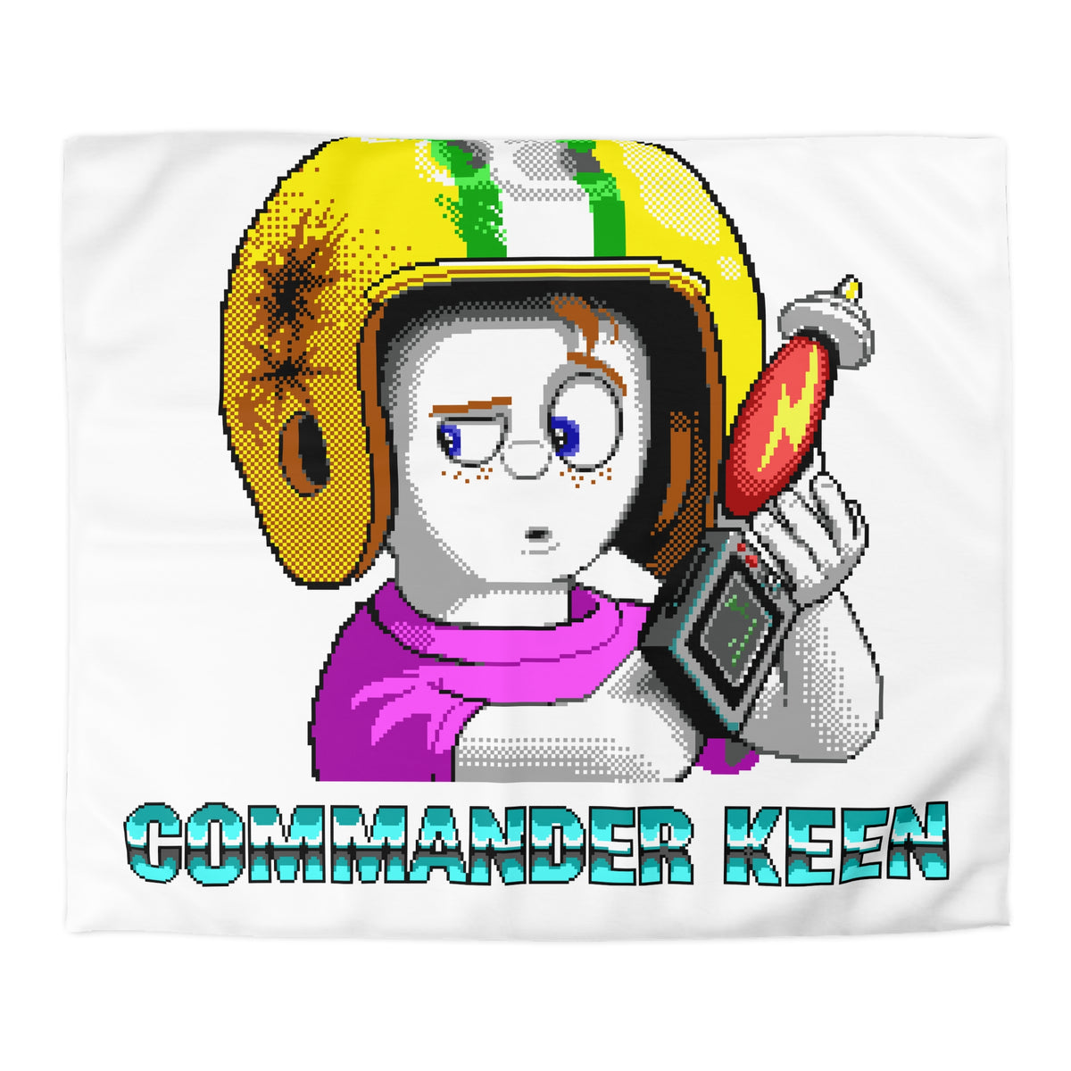 Commander Keen - Dekbedovertrek Printify