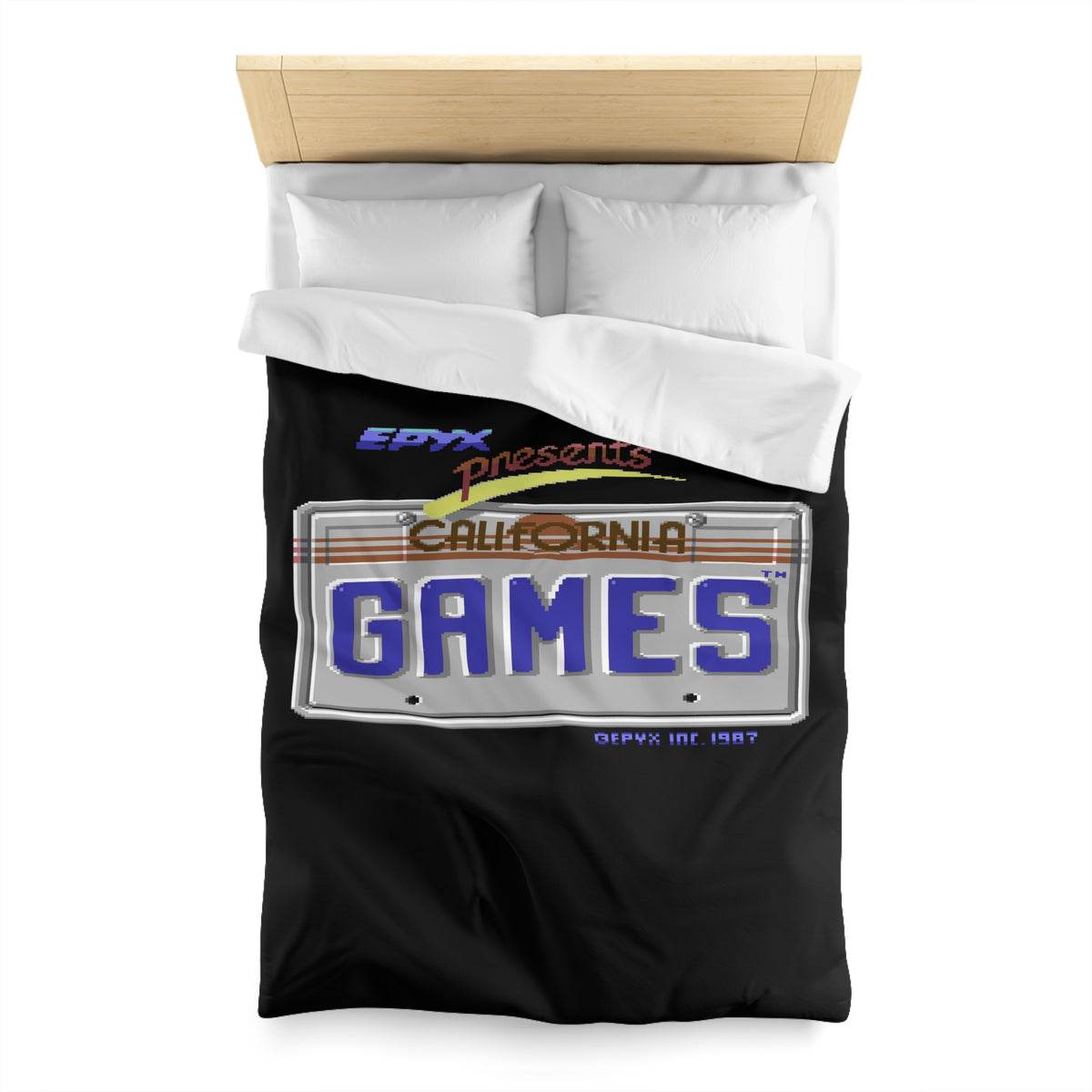 California Games - Dekbedovertrek Printify