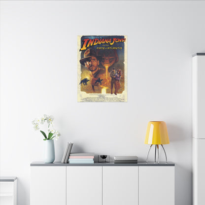 Indiana Jones and the Fate of Atlantis - Canvas Printify