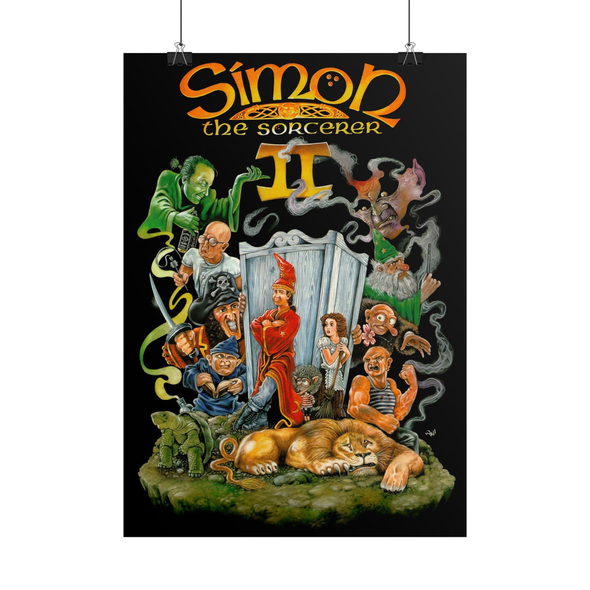 Simon the Sorcerer II - Poster Printify