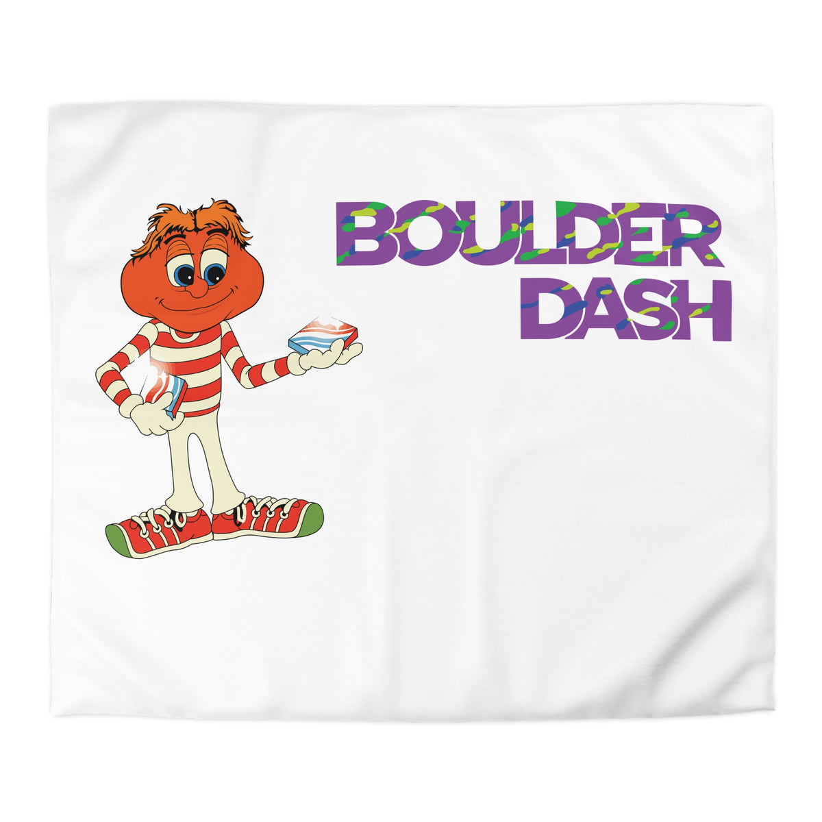 Boulder Dash - Dekbedovertrek Printify