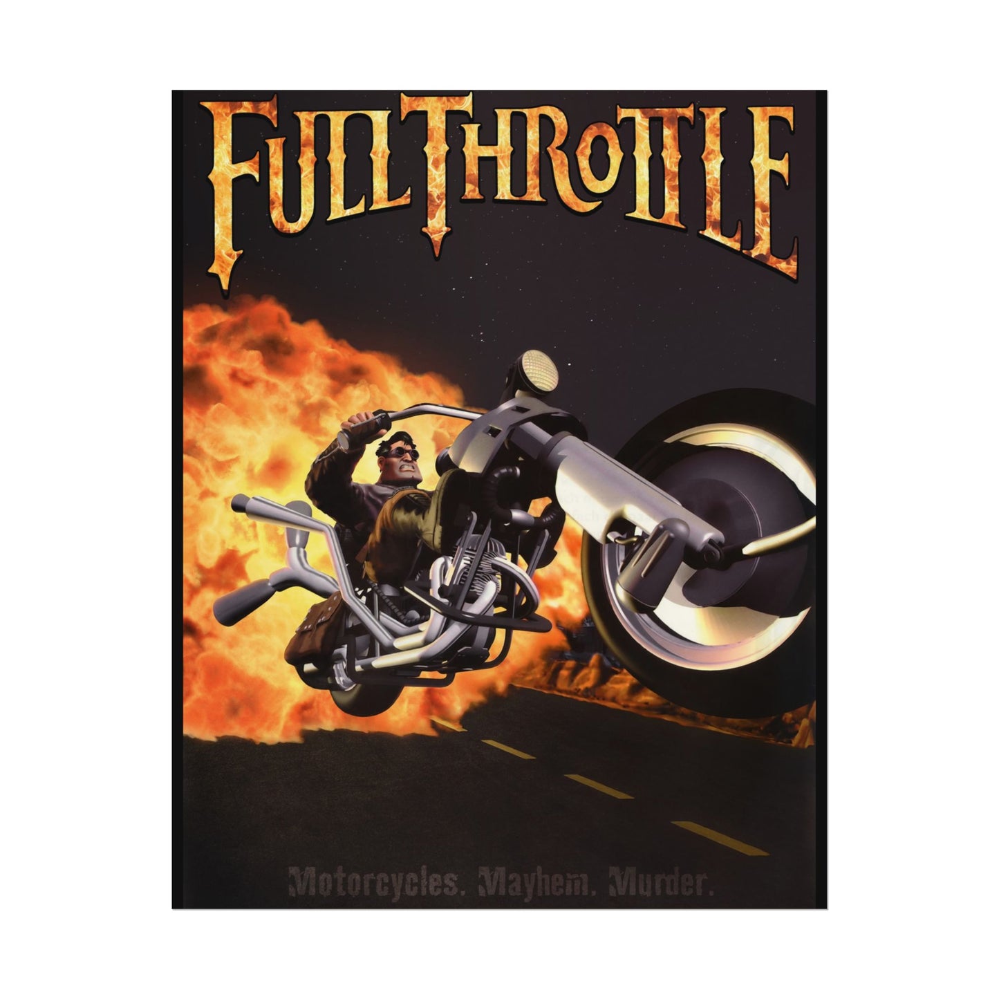 Full Throttle Rolled Posters
