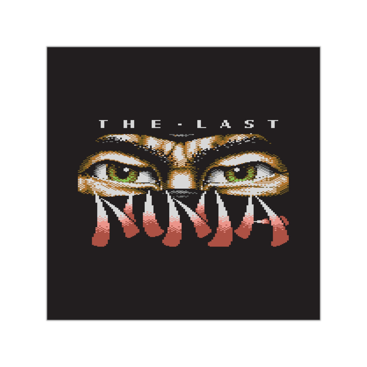 The Last Ninja Logo - Sticker Printify