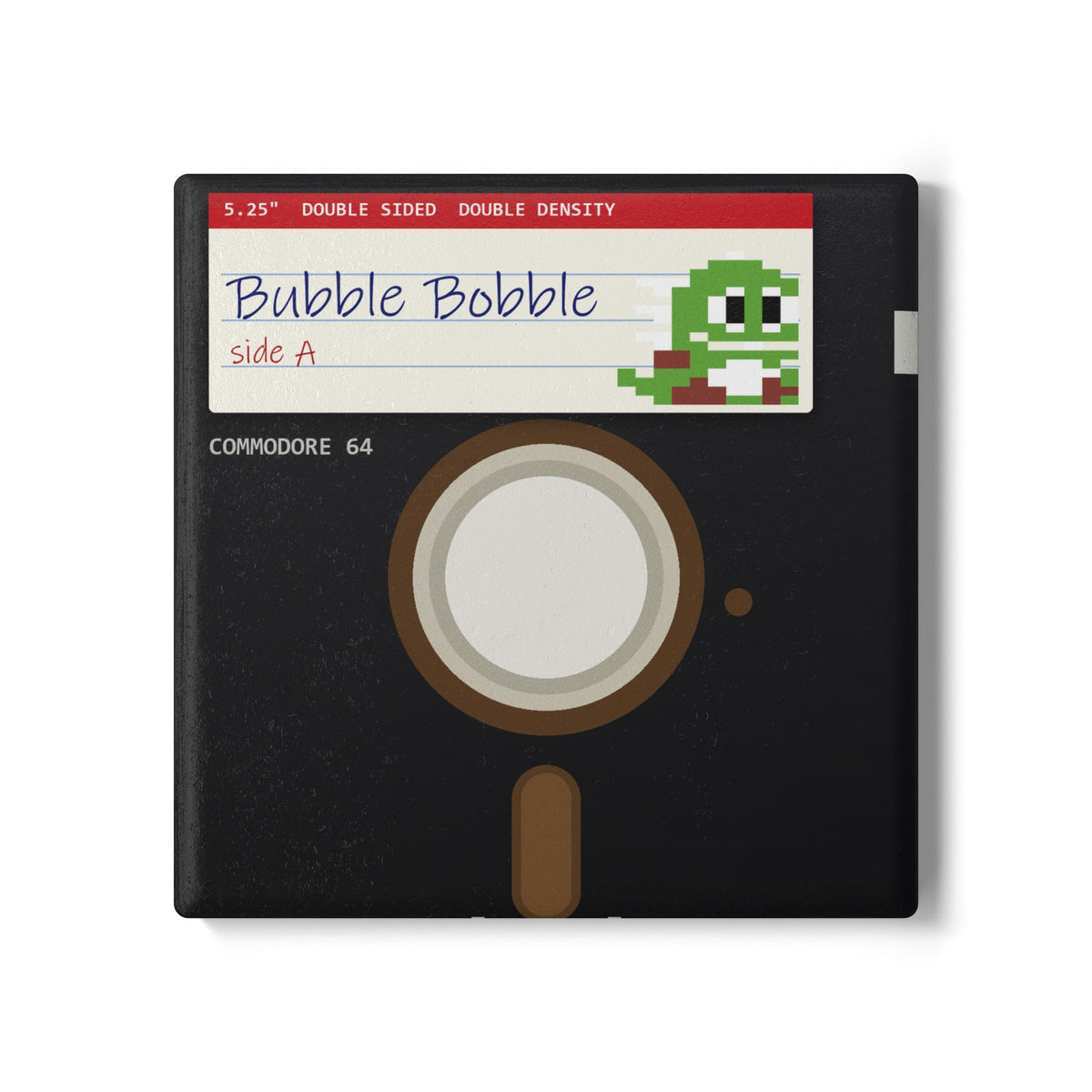 Bubble Bobble - Floppy Onderzetter Printify