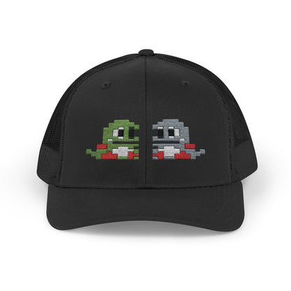 Bubble Bobble - Snapback Truckerpet Printify