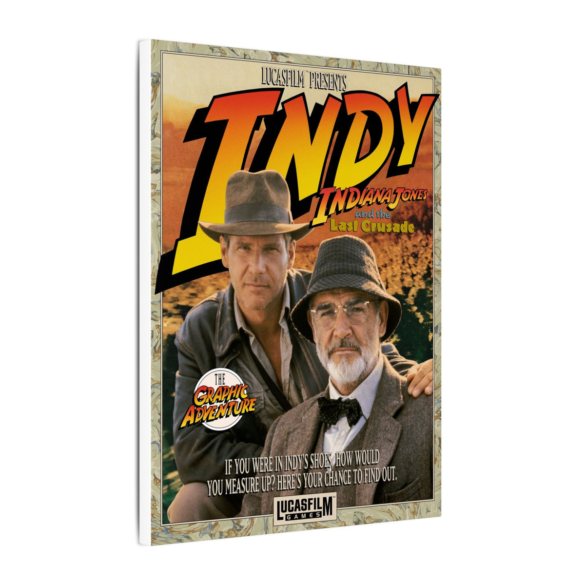 Indiana Jones and the Last Crusade: The Graphic Adventure - Canvas Printify