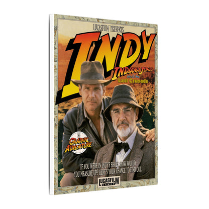 Indiana Jones and the Last Crusade: The Graphic Adventure - Canvas Printify