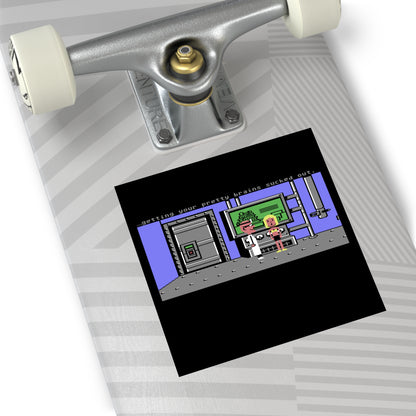 Maniac Mansion - Sticker Printify