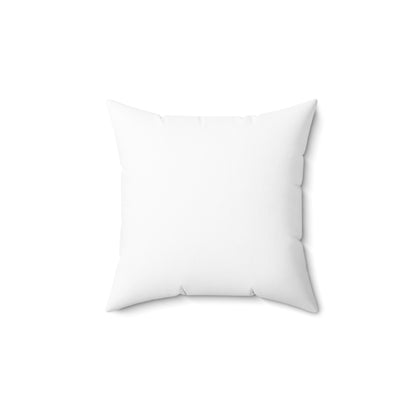 MS Dos Spun Polyester Square Pillow 