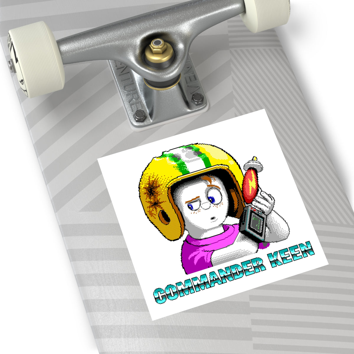 Commander Keen - Sticker Printify