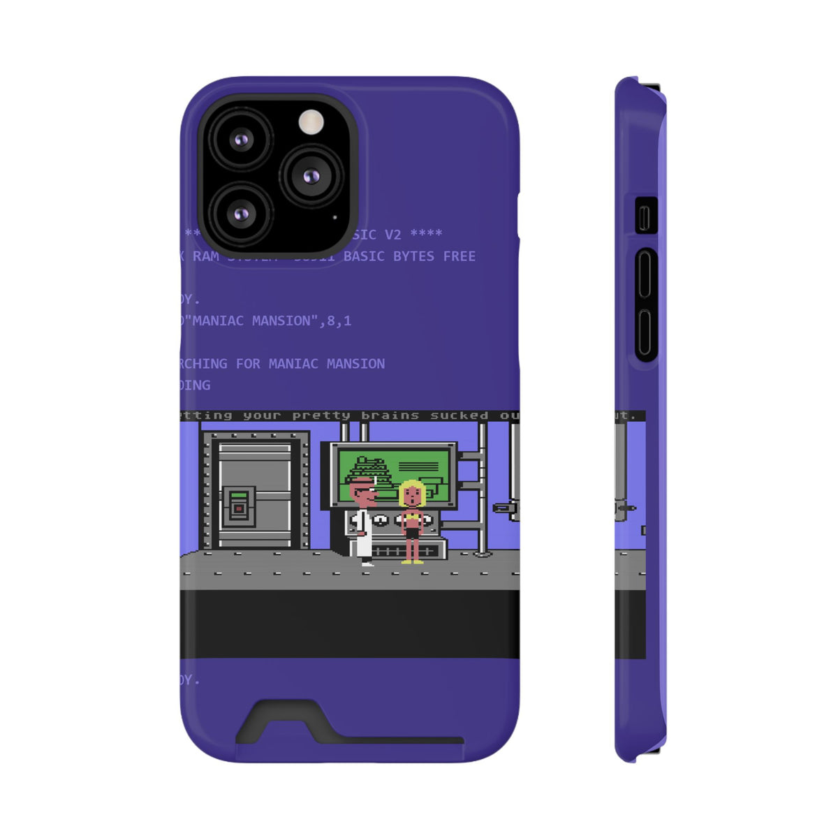 Maniac Mansion - Telefoonhoesje Printify