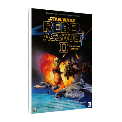 Star Wars: Rebel Assault II - The Hidden Empire - Canvas Printify