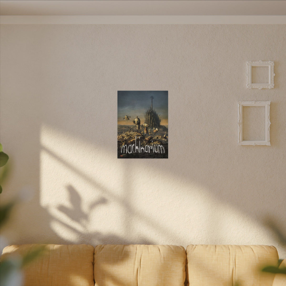Machinarium (met logo) - Canvas Printify