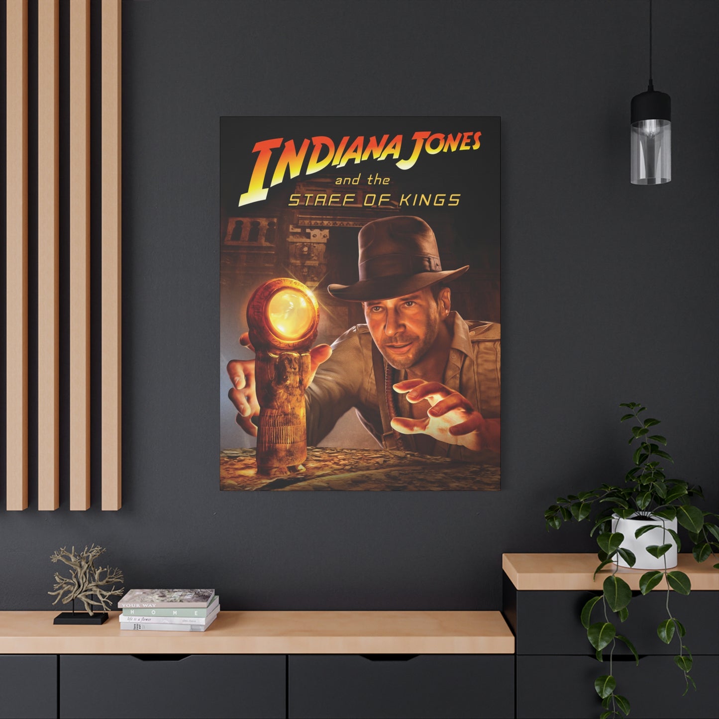 Indiana Jones Staff of Kings Canvas