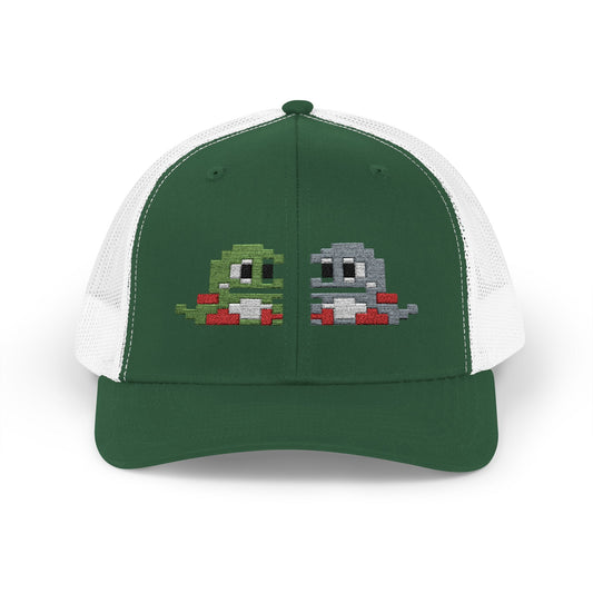 Bubble Bobble - Snapback Truckerpet Printify
