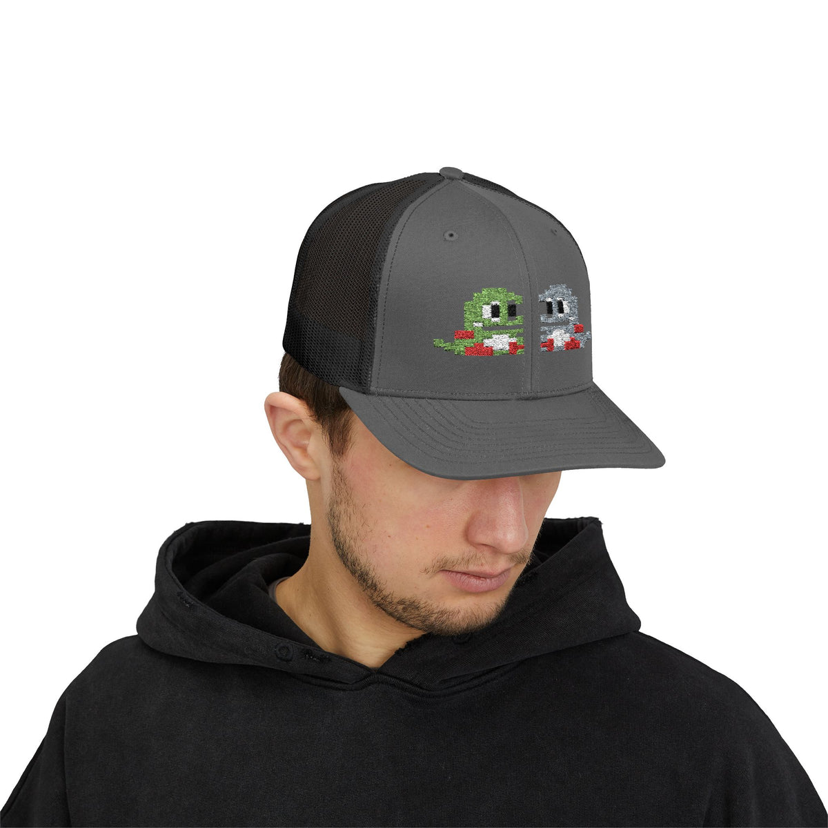 Bubble Bobble - Snapback Truckerpet Printify