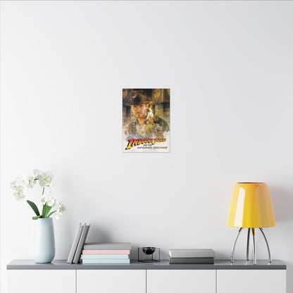 Indiana Jones and the Infernal Machine (logo onder) - Canvas Printify