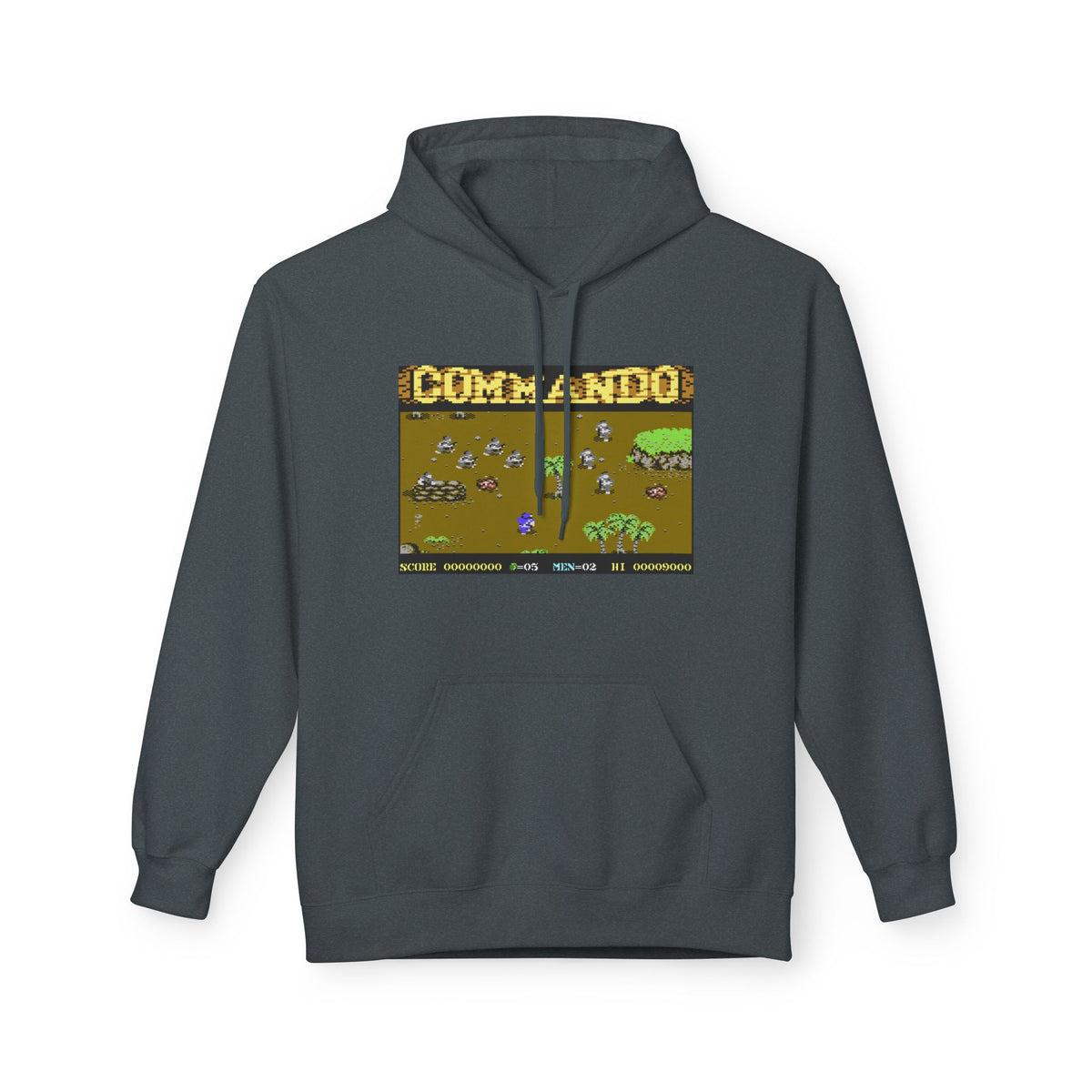 Commando - Hoodie Printify