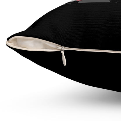 International Karate + Spun Polyester Square Pillow 